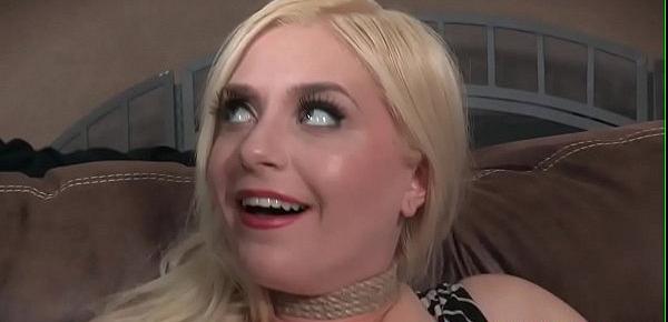  BDSM babe gagged and disciplined with toys